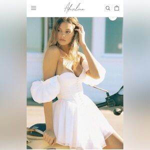 Adeirlina Bridal Mini Dress